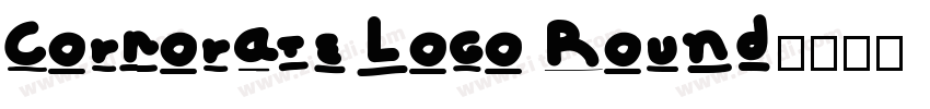 Corporate Logo Round字体转换